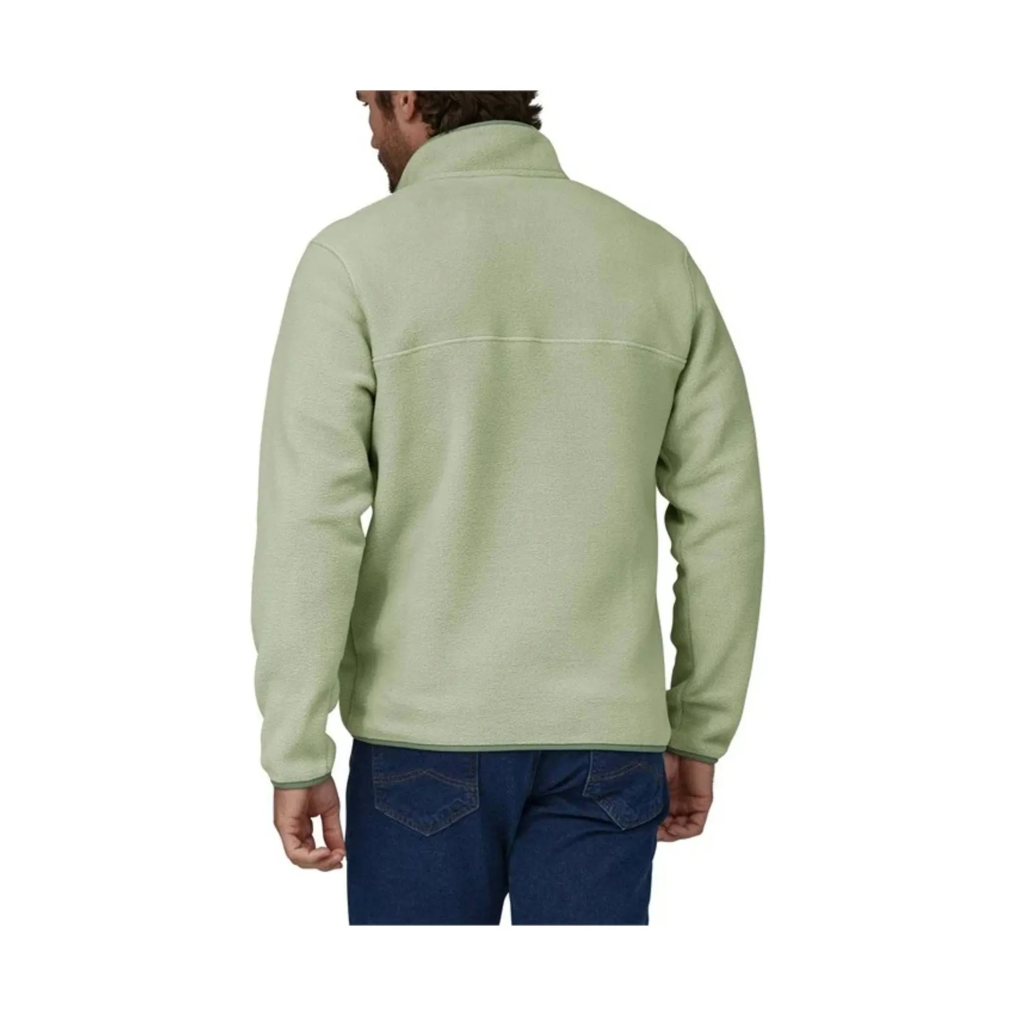 Patagonia Men's Lightweight Synch Snap Pullover Top - Salvia Green