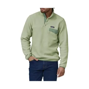 Patagonia Men's Lightweight Synch Snap Pullover Top - Salvia Green