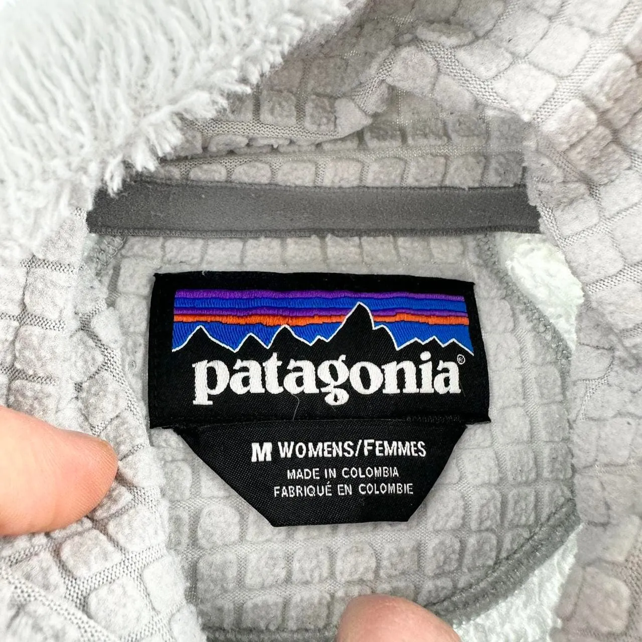 Patagonia zip fleece woman’s size M