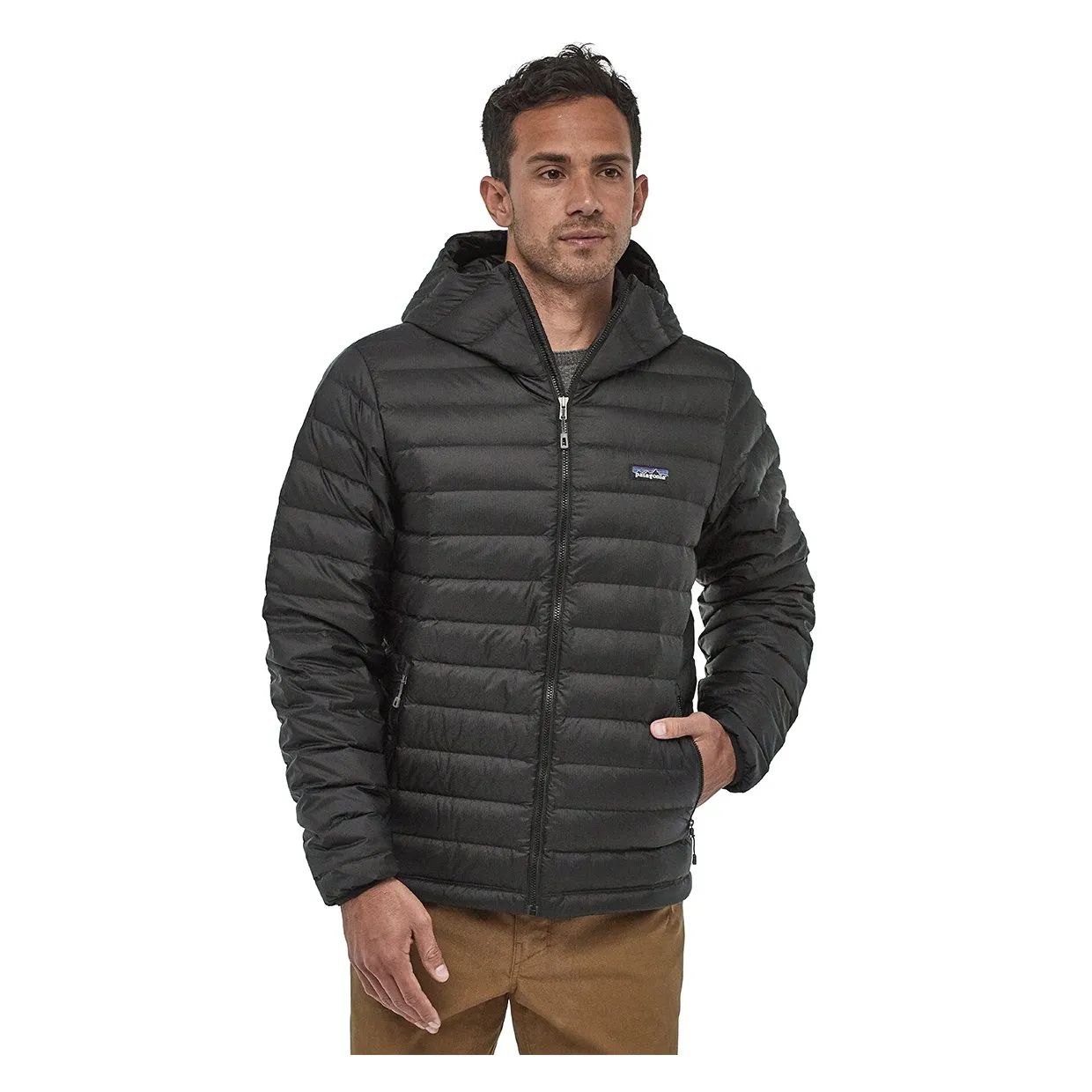 Piumino Patagonia Men's Down Sweater Hoody Nero