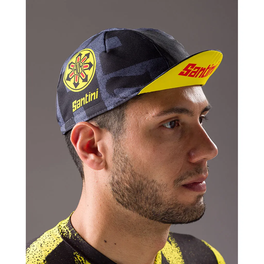 Santini TDF Mur De Huy Cycling Cap - Print