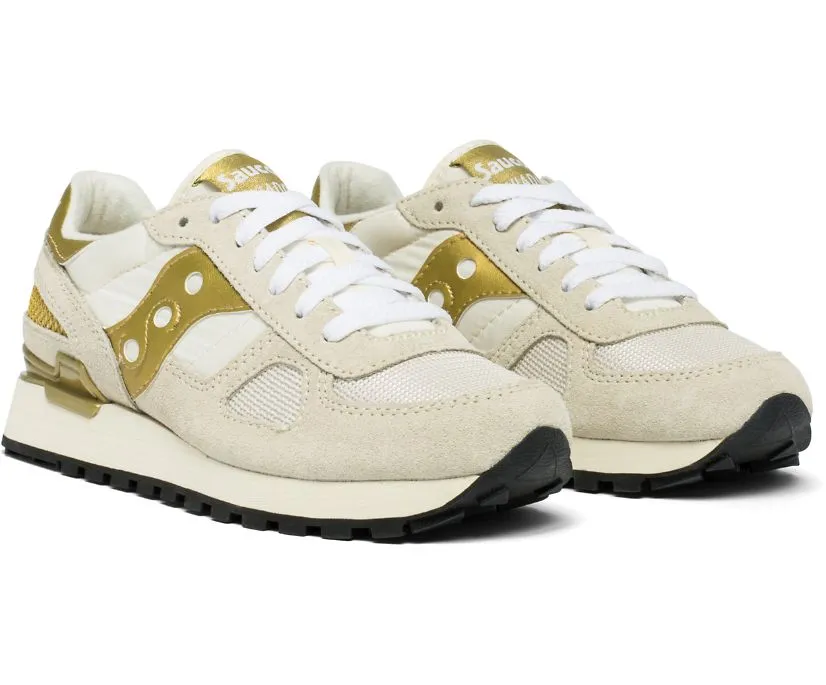 Saucony Originals women's sneakers shoe Shadow S1108-720 white-gold