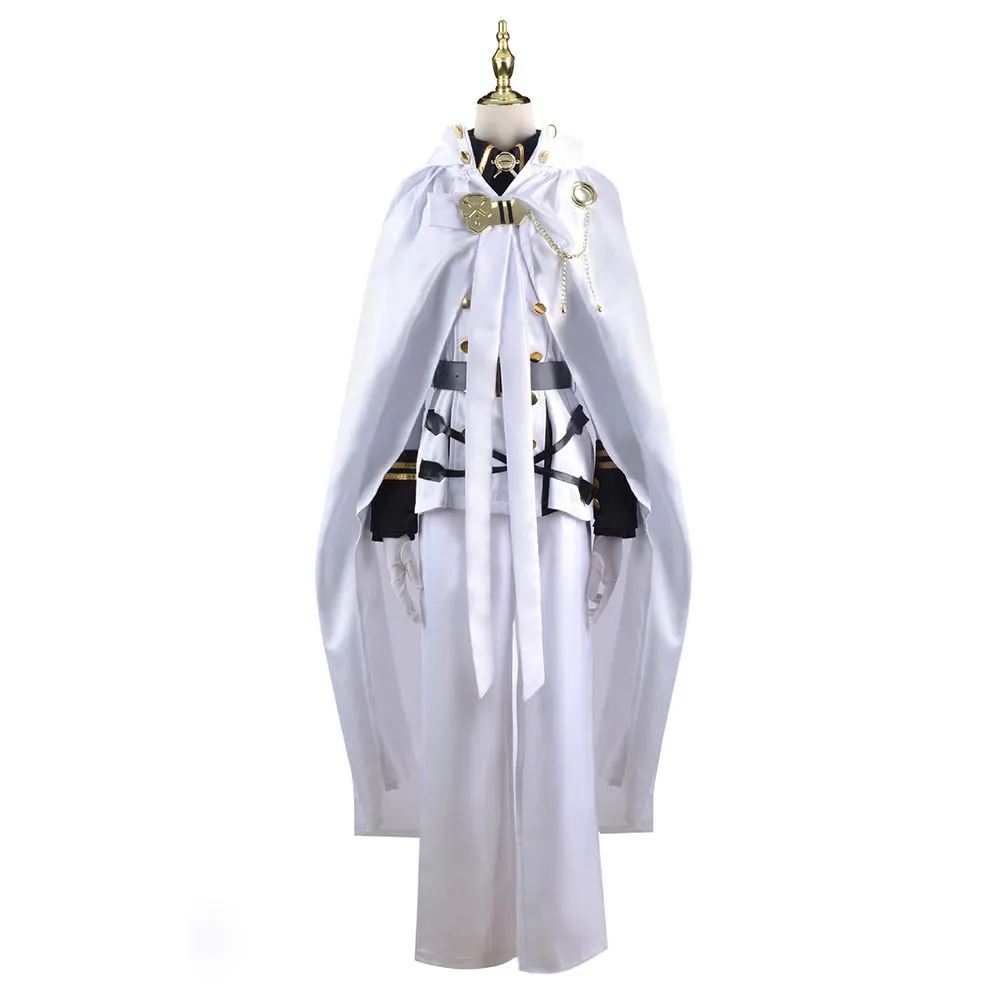 Seraph of the end Mikaela Hyakuya Cosplay Costume Outfits Halloween Carnival Party Disguise Suit