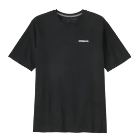 T-shirt Patagonia P-6 Logo Responsibili-Tee Nero