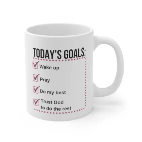 Today's Goals Mug