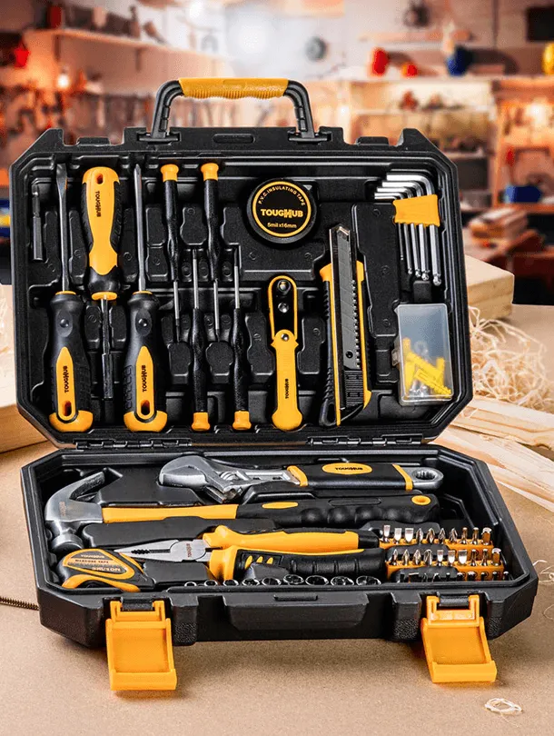 ToughHub 100 Pcs Hand Tool kit