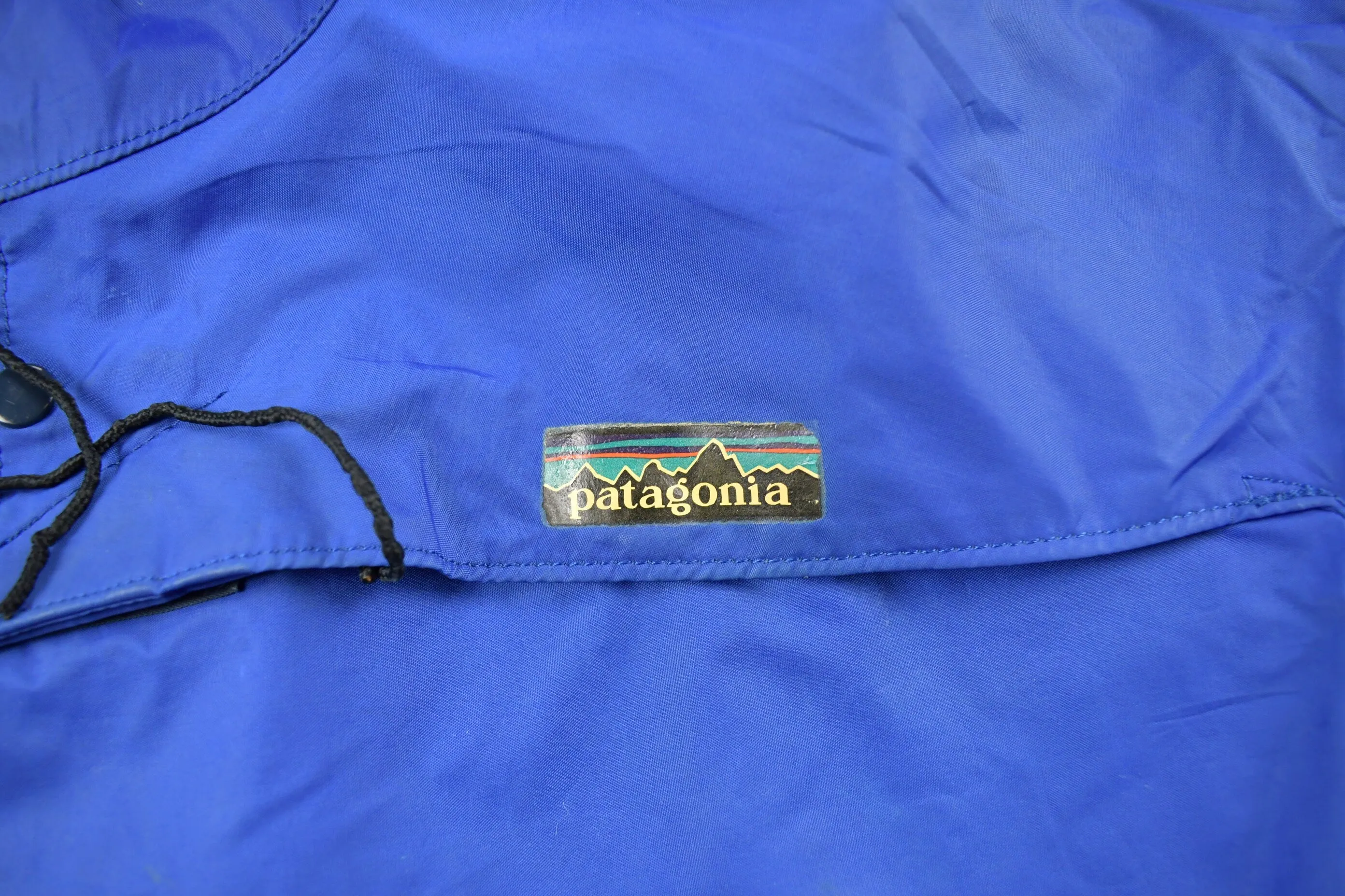 Vintage 1970s Patagonia Quarter Zip Windbreaker Jacket / True Vintage / Streetwear / Rare Patagonia / Hiking Jacket / Outdoorsman